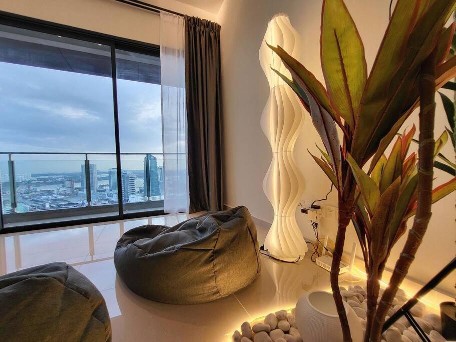 Apartment Ultimate Skyline Penthouse W Bathtub 3 Bedroom 6 Pax